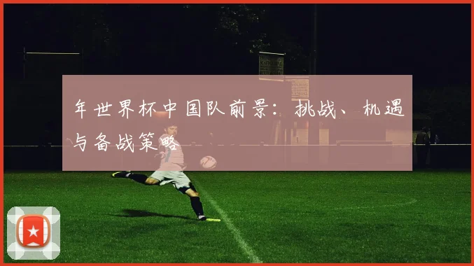 年世界杯中国队前景:挑战、机遇与备战策略